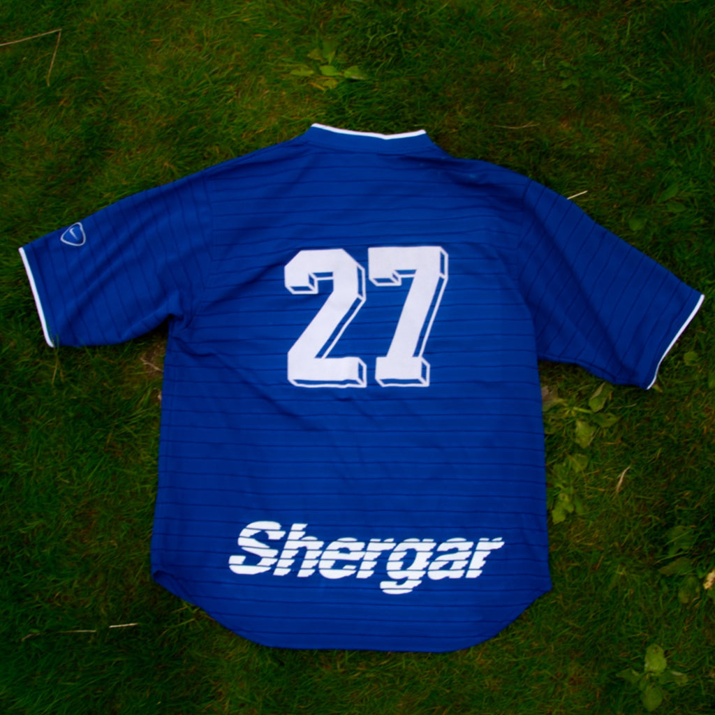 doze x shergar vintage nike jersey