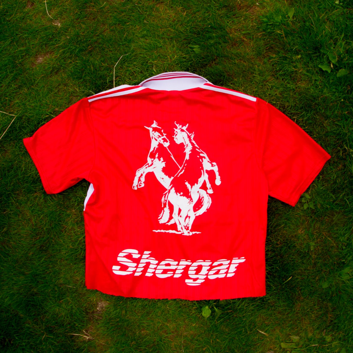 doze x shergar vintage adidas jersey